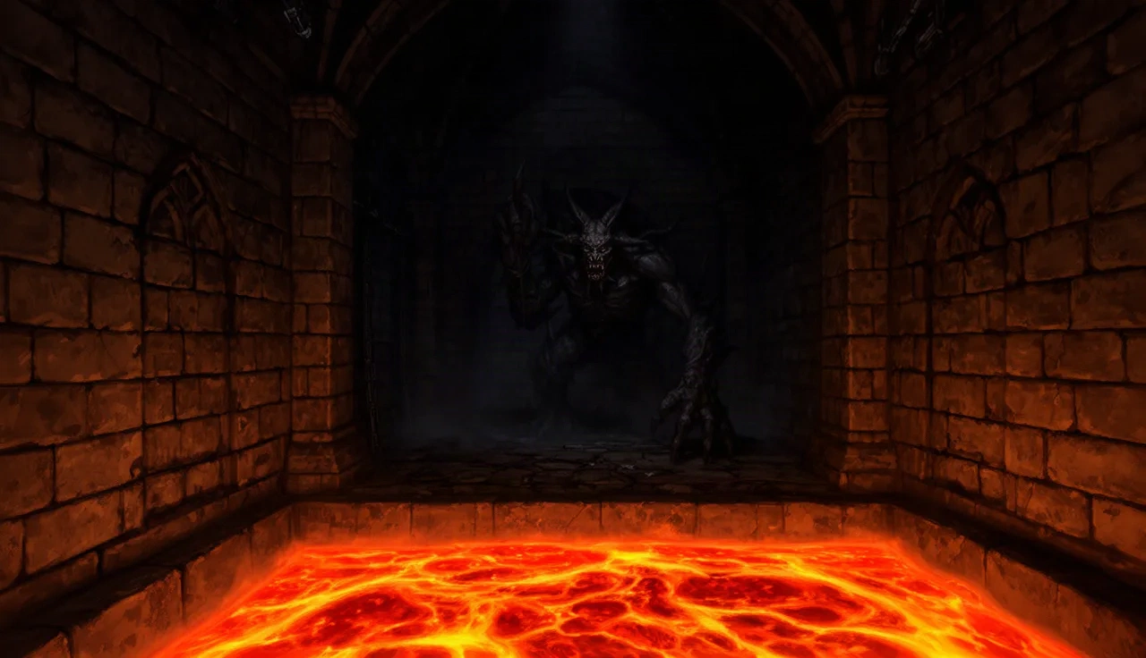 Quake 1 browser game cover (illustration)